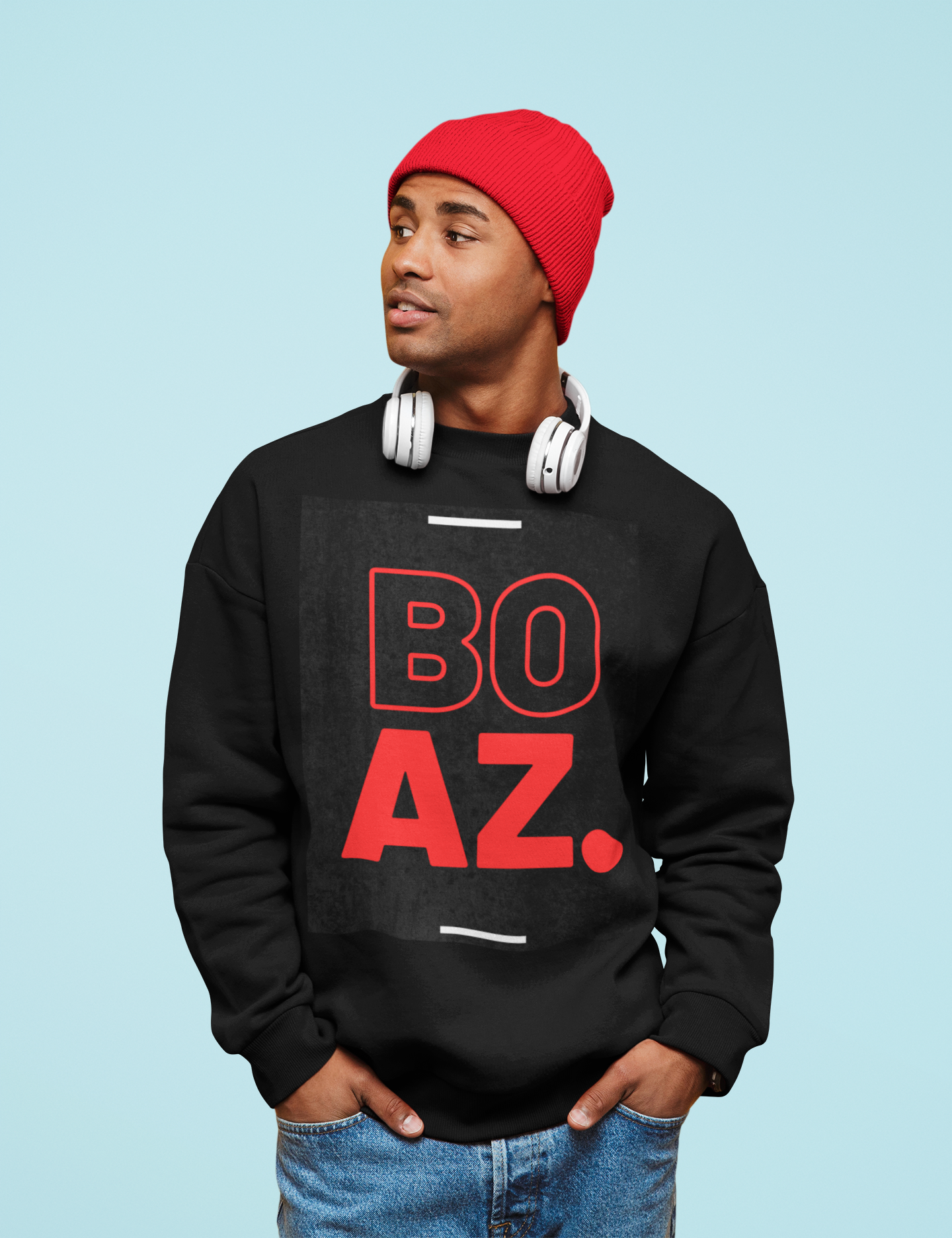 BOAZ  Crewneck