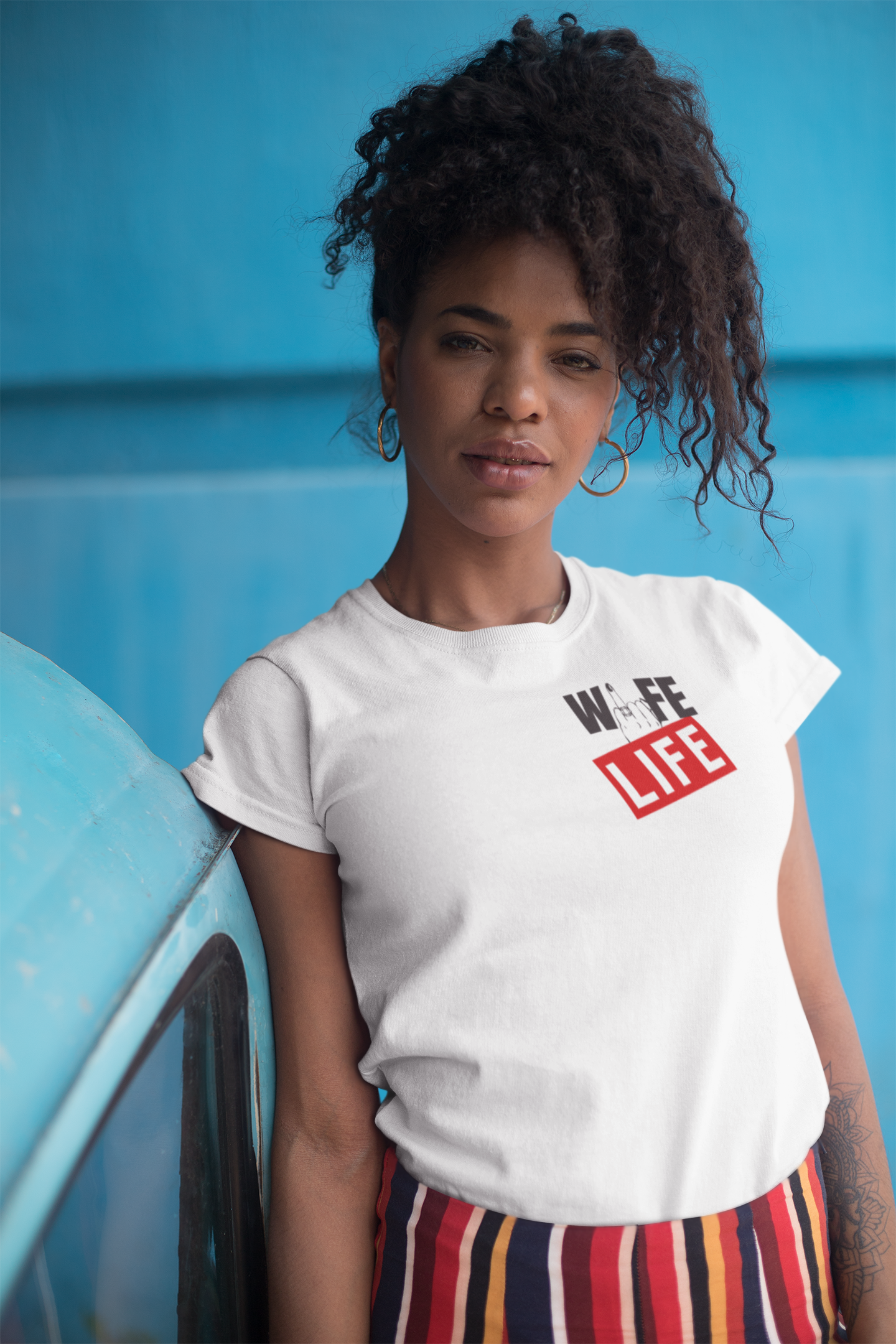 Wife Life Small Logo TShirt